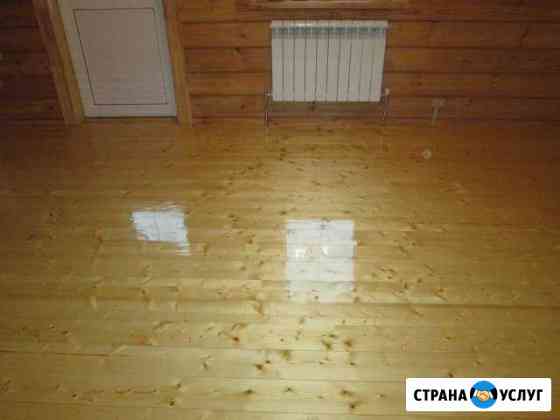 Циклёвка, шлифовка пола(доски паркета) Сергиев Посад