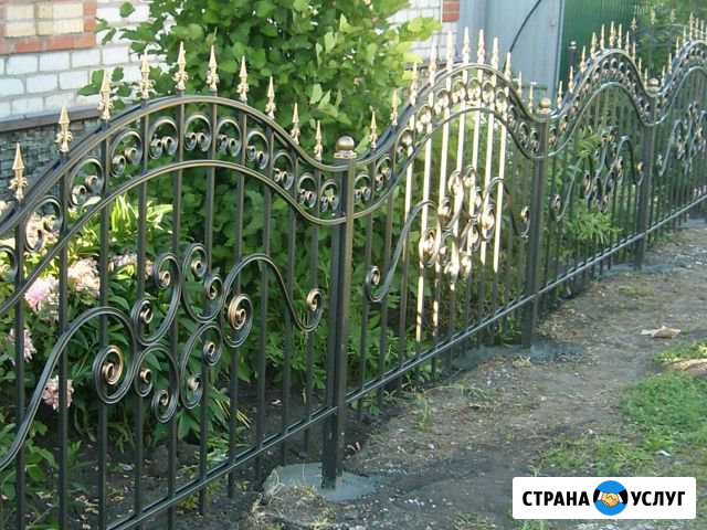Ворота и др. изделия из металла с элементами худож Бутурлиновка - изображение 1