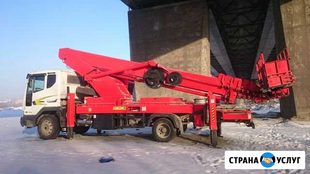 Услуги автовышки 45м Новосибирск - изображение 1