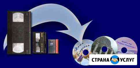 Оцифровка видеокассет перезапись видео vhs vhs-c m Симферополь