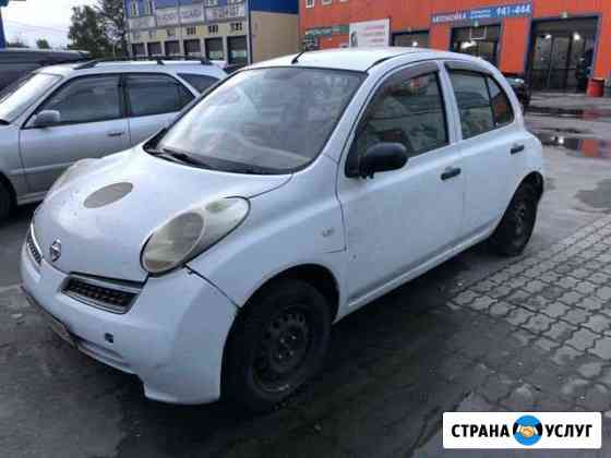 Аренда Nissan March 2008 Хабаровск