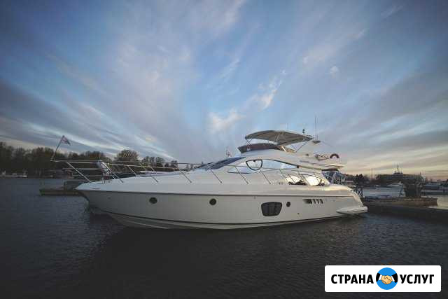Аренда VIP яхты azimut 55 Санкт-Петербург - изображение 1