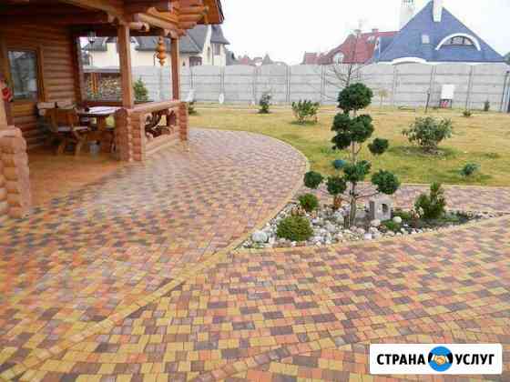 Тротуарная плитка,укладка, доставка,гарантия Москва