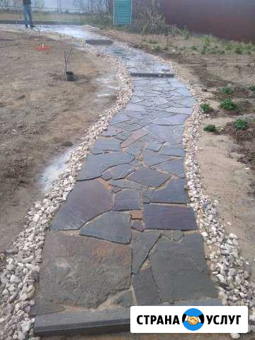 Укладка тротуарной плитки пот ключ Чехов - изображение 1
