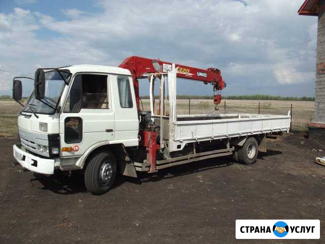Манипулятор автовышка услуги Уфа - изображение 1