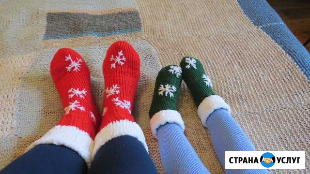 Вязанные носки, шарфы, снуды, пледы Симферополь - изображение 1