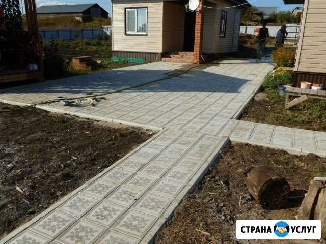 Укладка тротуарной плитки, брусчатки Самара - изображение 1