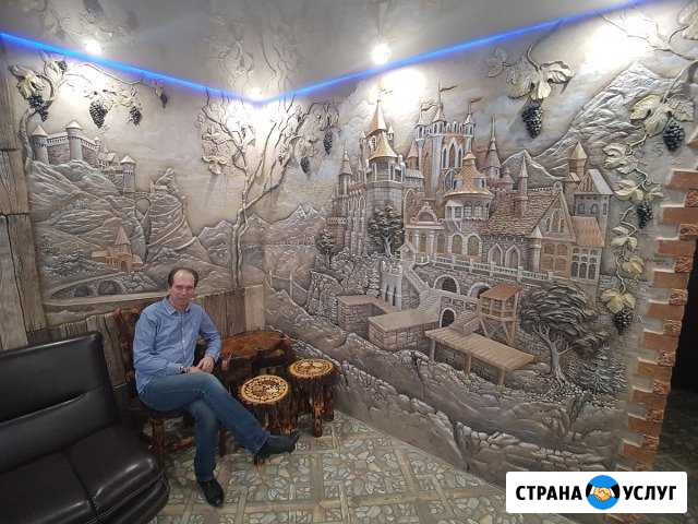 Барельеф, роспись стен, декоративная штукатурка Екатеринбург - изображение 1