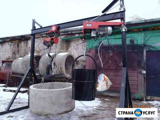Ручная копка шамбо,колодцев,выгребных ям,септиков Бугульма