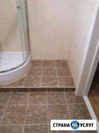 Строительные работы, укладка плитки для ванной Крымск