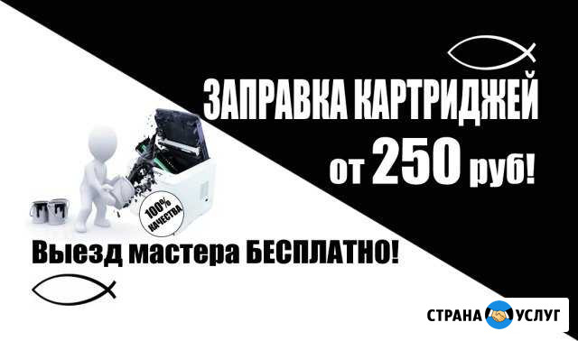 Заправка картриджа/Вызов бесплатно Усолье-Сибирское - изображение 1