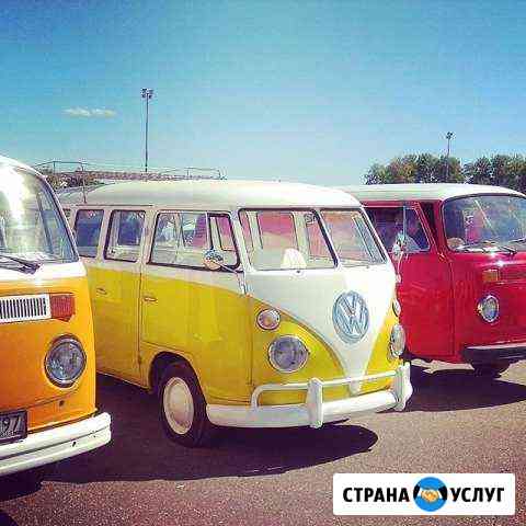 Аренда ретро автомобиля буса VW T1, T2 Москва