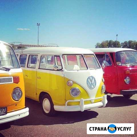 Аренда ретро автомобиля буса VW T1, T2 Москва - изображение 1