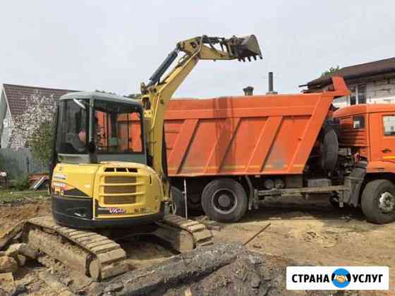 Аренда миниэкскаватора Yanmar Санкт-Петербург