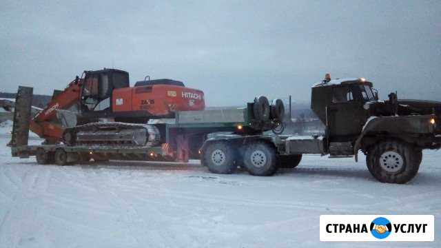 Услуги. Трал низкорамный с лебёдкой. эвакуатор Миасс - изображение 1