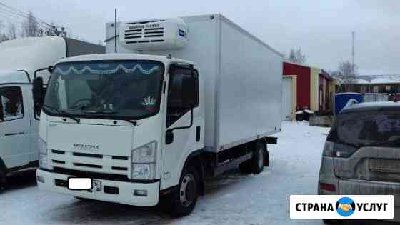 Грузоперевозки:Рэф,5 тонн,длина 6.1 метра,27 куб Сургут