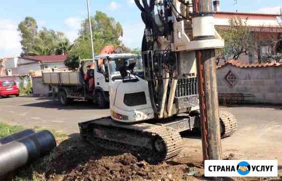 Бурение под сваи Сочи