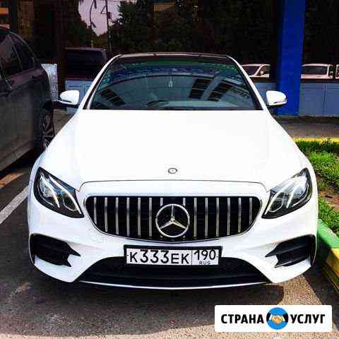 Аренда авто на свадьбу Мерседес E 213 AMG Подольск