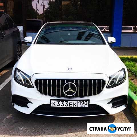 Аренда авто на свадьбу Мерседес E 213 AMG Подольск - изображение 1