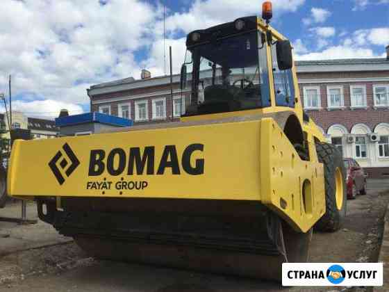 Аренда Грунтовый каток услуги грунтового катка Казань
