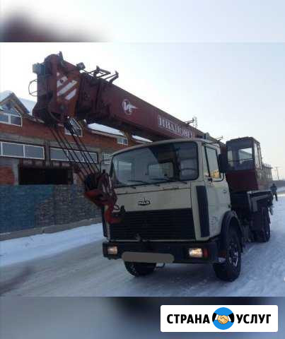 Услуги автокрана 16 тонн аренда Челябинск - изображение 1