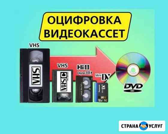 Оцифровка видеокассет любого формата Севастополь