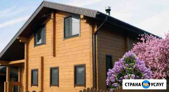 Дачный дом 8х6 из клееного сухого бруса Санкт-Петербург