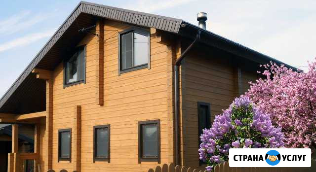 Дачный дом 8х6 из клееного сухого бруса Санкт-Петербург - изображение 1