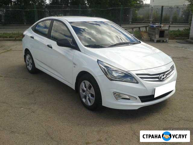 Аренда авто под такси Hyundai Solaris на газу Ижевск - изображение 1
