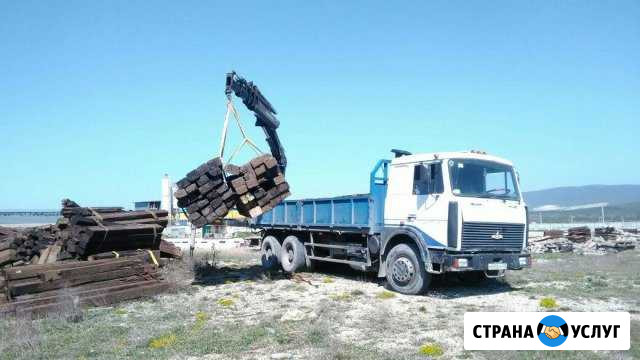 Кран-манипулятор с прицепом, грузоперевозки Новороссийск - изображение 1