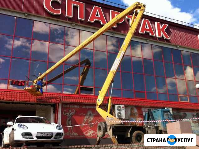 Услуги аренда автовышки 17-22м Киров - изображение 1