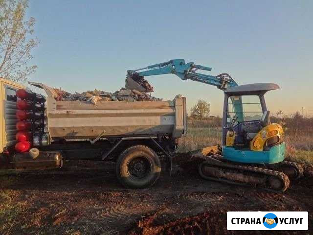 Миниэксковатор, погрузчик Ханская - изображение 1