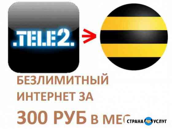 Безлимитный интернет Теле2, Билайн, Мегафон Москва