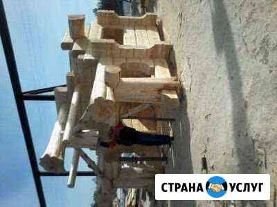 Рубка деревянных бань беседок Кореновск