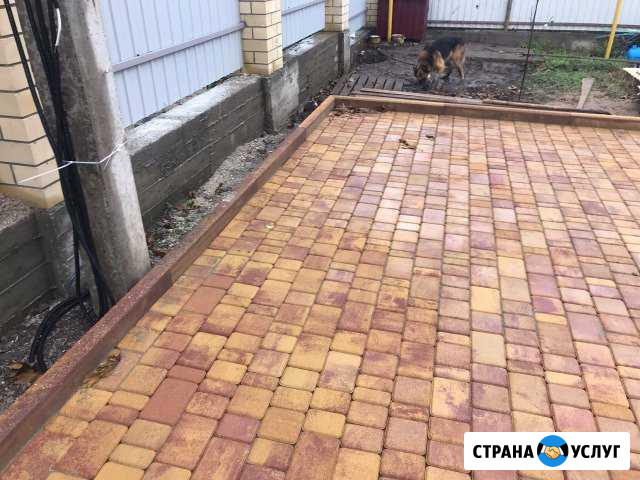Укладка тротуарной плиткой Славянск-на-Кубани - изображение 1