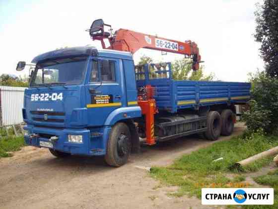 Манипулятор 12т стрела 19м/7т кузов 7м Ижевск