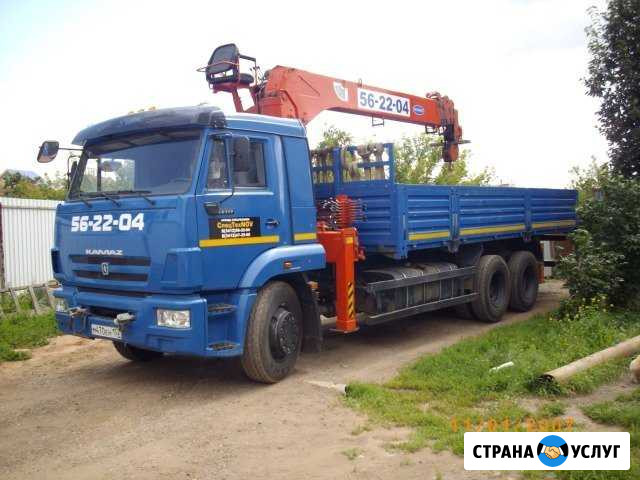Манипулятор 12т стрела 19м/7т кузов 7м Ижевск - изображение 1