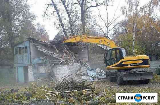 Демонтаж и снос домов, Москва и область Ногинск