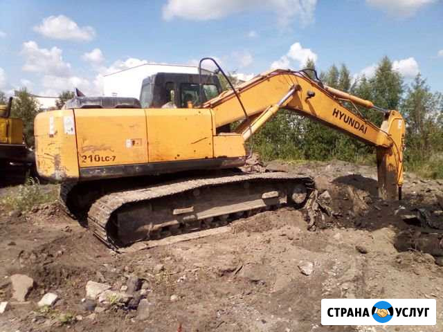 Аренда гусеничного экскаватора Санкт-Петербург - изображение 1