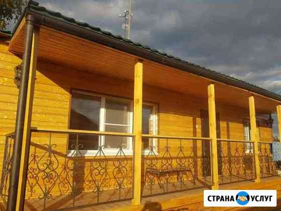 Строительство домов, бань, гаражей под ключ Красноярск