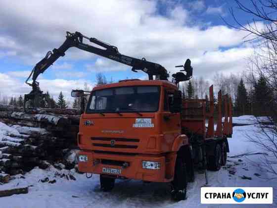 Услуги камаз сортиментов с гидроманипулятором Клетня