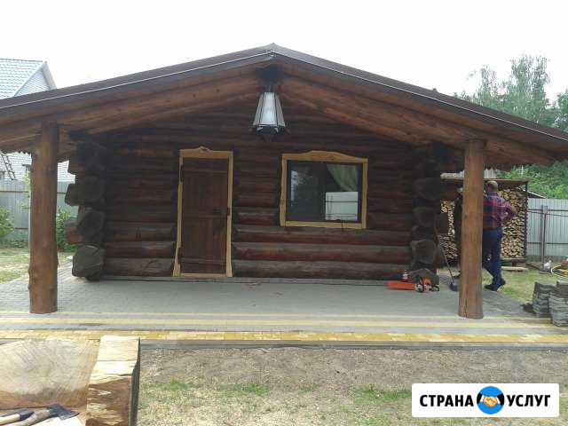 Срубы, бани, дома, беседки Дятьково - изображение 1