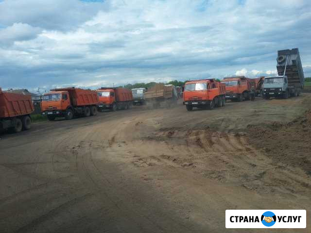Услуги самосвала камаз вывоз мусора доставка снег Казань - изображение 1