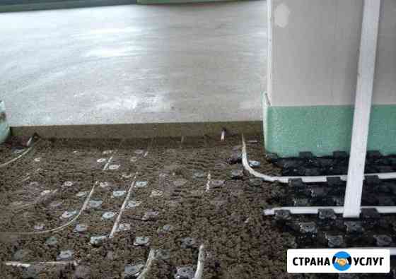Полусухая стяжка пола Ногинск