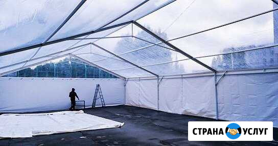 Аренда шатра с прозрачной крышей Новосибирск - изображение 1