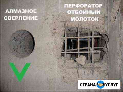 Услуги алмазного бурения (сверления), резки бетона Каменск-Уральский