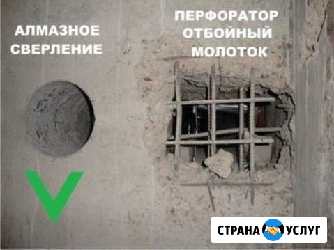 Услуги алмазного бурения (сверления), резки бетона Каменск-Уральский - изображение 1
