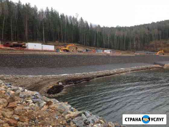 Берегоукрепление Габионы Подпорные стены Откосы Самара