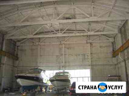 Зимняя стоянка для лодок и катеров Самара