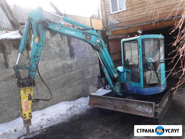 Услуги экскаваторов гидромолот Горно-Алтайск - изображение 1